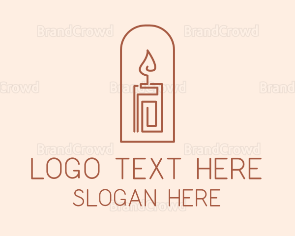 Boho Wax Candle Logo