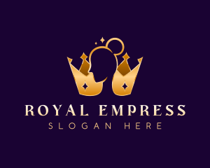 Empress - Crown Beauty Queen logo design