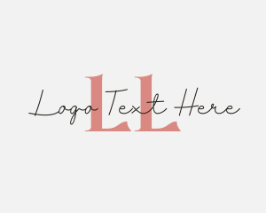 Designer - Designer Signature Lettermark logo design