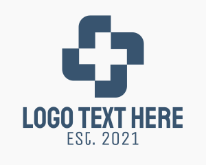 Pharmacy - Blue Cross Nursing logo design