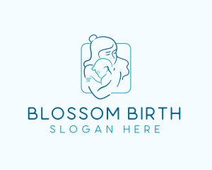 Obstetrics - Infant Mother Care logo design