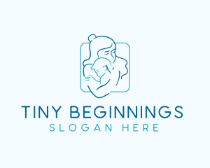 Neonatal - Infant Mother Care logo design