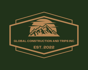 Peak - Sunset Mountain Park logo design