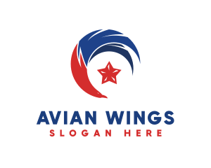 Eagle Wing Company logo design