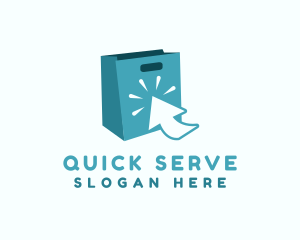 Convenience - Online Shopping Cursor logo design