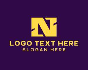 Initial - Generic Studio Letter N logo design