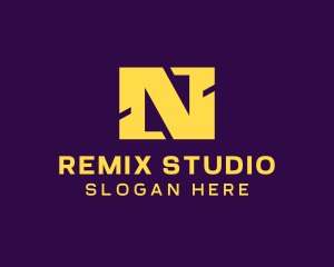 Generic Studio Letter N logo design