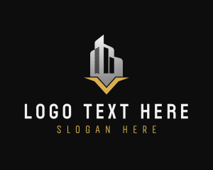 Residential - Residential Realty Building logo design