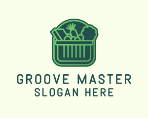 Farmers Market - Green Healthy Grocery logo design