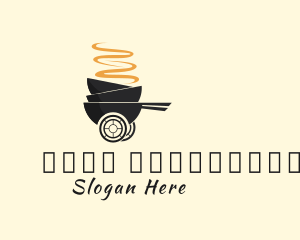 Chef - Hot Soup Bowl Delivery logo design