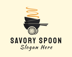 Soup - Hot Soup Bowl Delivery logo design