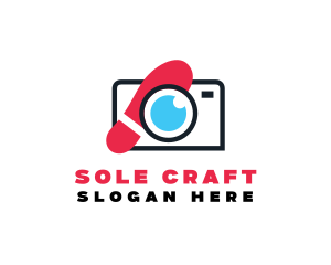 Modern Footwear Photography logo design