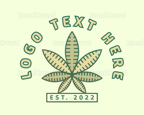 Recreational Drug Marijuana Logo