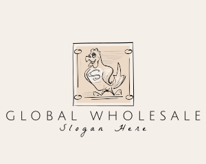 Wholesale - Animal Chicken Farm logo design