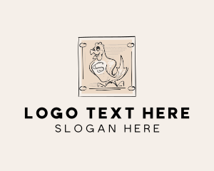 Local - Animal Chicken Farm logo design