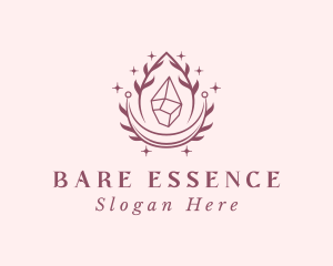 Crystal Gemstone Accessory logo design