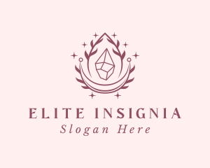 Crystal Gemstone Accessory logo design