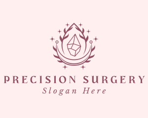 Crystal Gemstone Accessory logo design