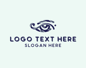 Visual - Optical Eye Clinic logo design