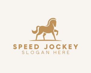 Jockey - Equestrian Horse Stable logo design