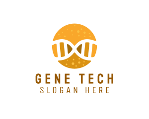 Gene - DNA Thread Genes logo design