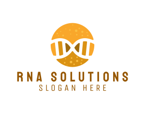 Rna - DNA Thread Genes logo design