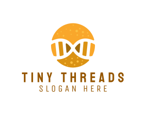 DNA Thread Genes logo design