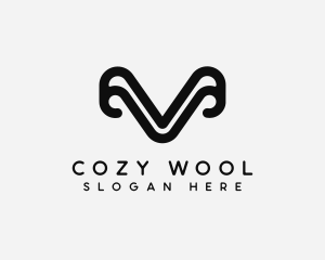 Modern Digital Curve logo design