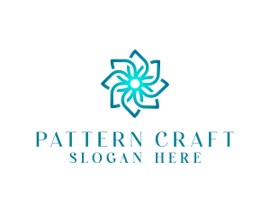 Flower Petal Pattern logo design