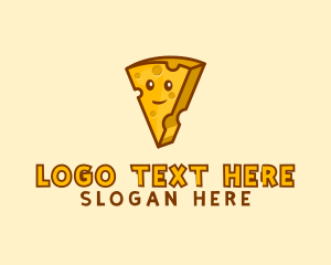 Cute Swiss Cheese logo design