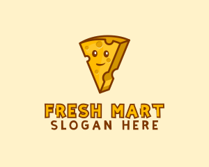 Supermarket - Cute Swiss Cheese logo design