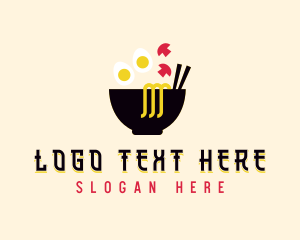 Garnish - Asian Ramen Restaurant logo design