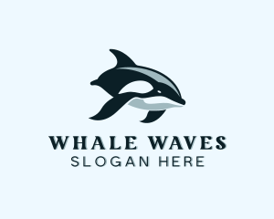 Whale - Orca Whale Animal logo design