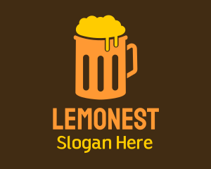 Simple Beer Mug Logo