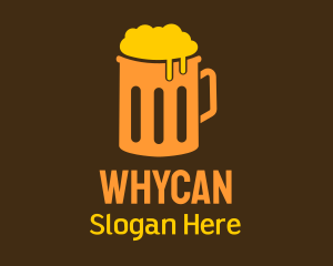 Simple Beer Mug Logo