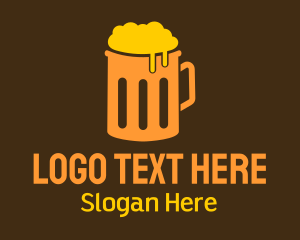 Simple Beer Mug Logo