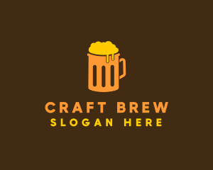 Beverage Beer Mug logo design