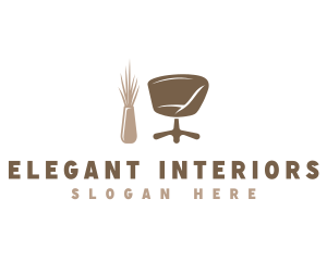 Chair Decor Furniture logo design