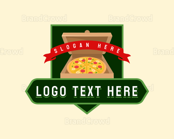 Pizza Food Delivery Logo