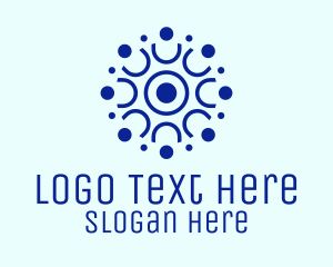 Digital Media - Modern Dots Pattern logo design