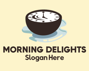 Breakfast Bowl Time logo design