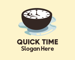 Minute - Breakfast Bowl Time logo design