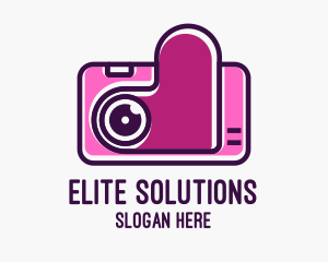 Romantic Digital Camera  Logo