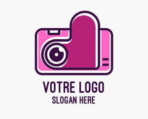 Romantic Digital Camera  Logo