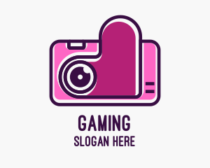 Romantic Digital Camera  Logo