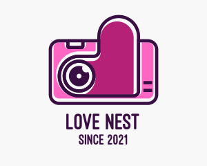 Romantic - Romantic Digital Camera logo design