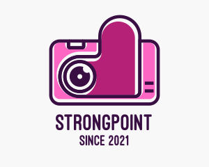 Photographer - Romantic Digital Camera logo design