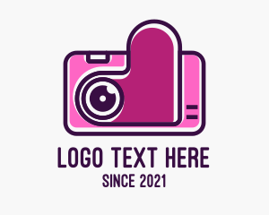 Romantic Digital Camera  Logo