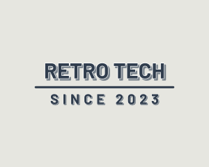 Simple Retro Boutique logo design