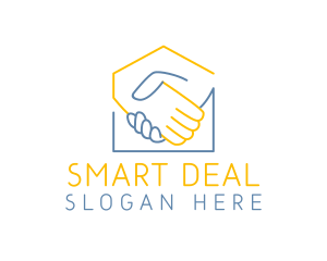 Deal - Home Handshake Deal logo design